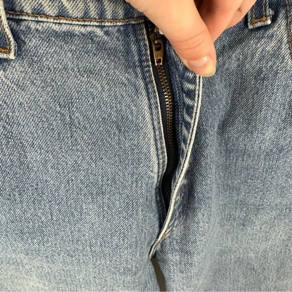 Levi’s The Silver Tab Loose Fit Hi-Rise Blue Denim Jeans Size 13 Juniors - Picture 11 of 14